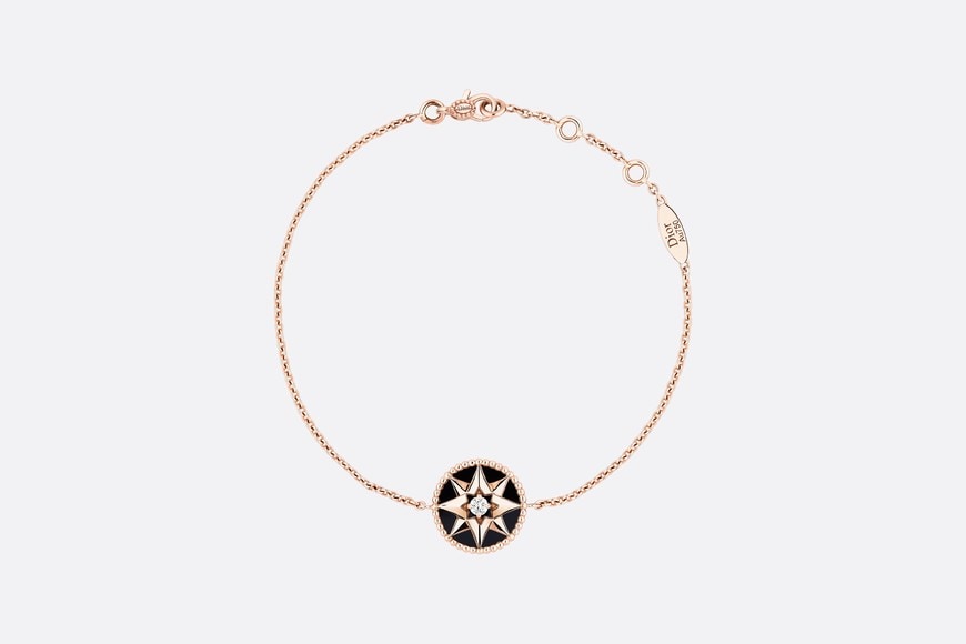 Rose Des Vents Bracelet • Rose Gold, Diamond and Onyx