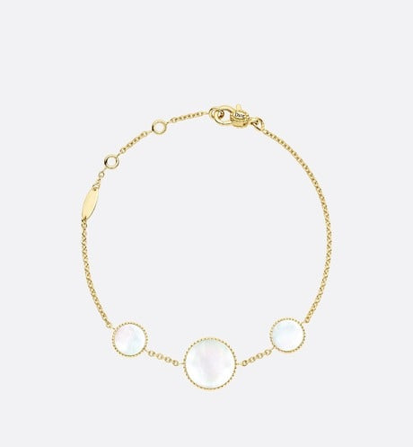 Rose Des Vents Bracelet • Yellow Gold, Diamonds and Mother-of-Pearl