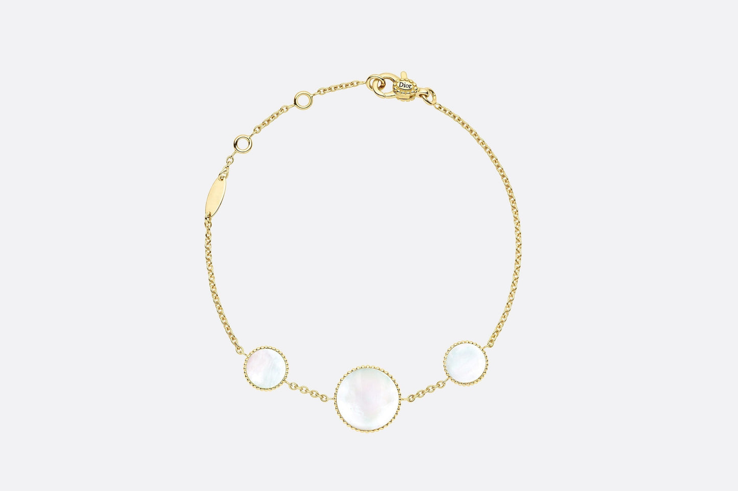 Rose Des Vents Bracelet • Yellow Gold, Diamonds and Mother-of-Pearl