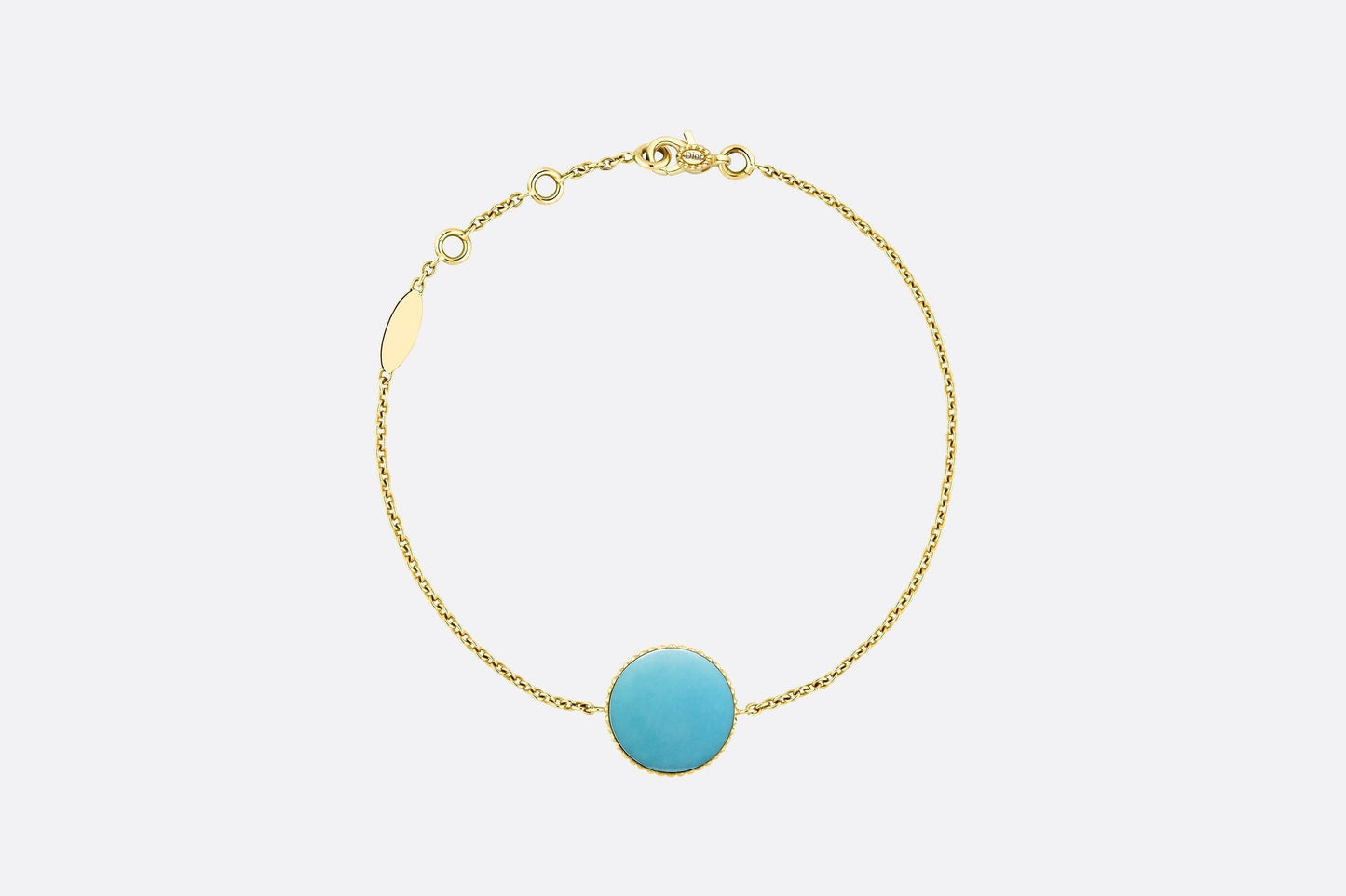 Rose Des Vents Bracelet • Yellow Gold, Diamond and Turquoise