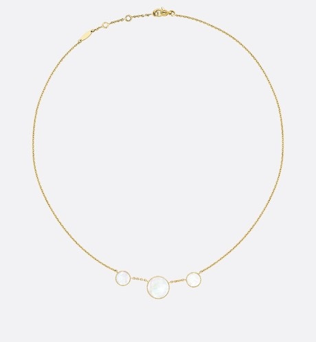 Rose Des Vents Necklace • Yellow Gold, Diamonds and Mother-of-Pearl