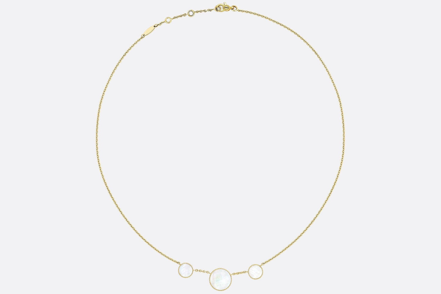 Rose Des Vents Necklace • Yellow Gold, Diamonds and Mother-of-Pearl