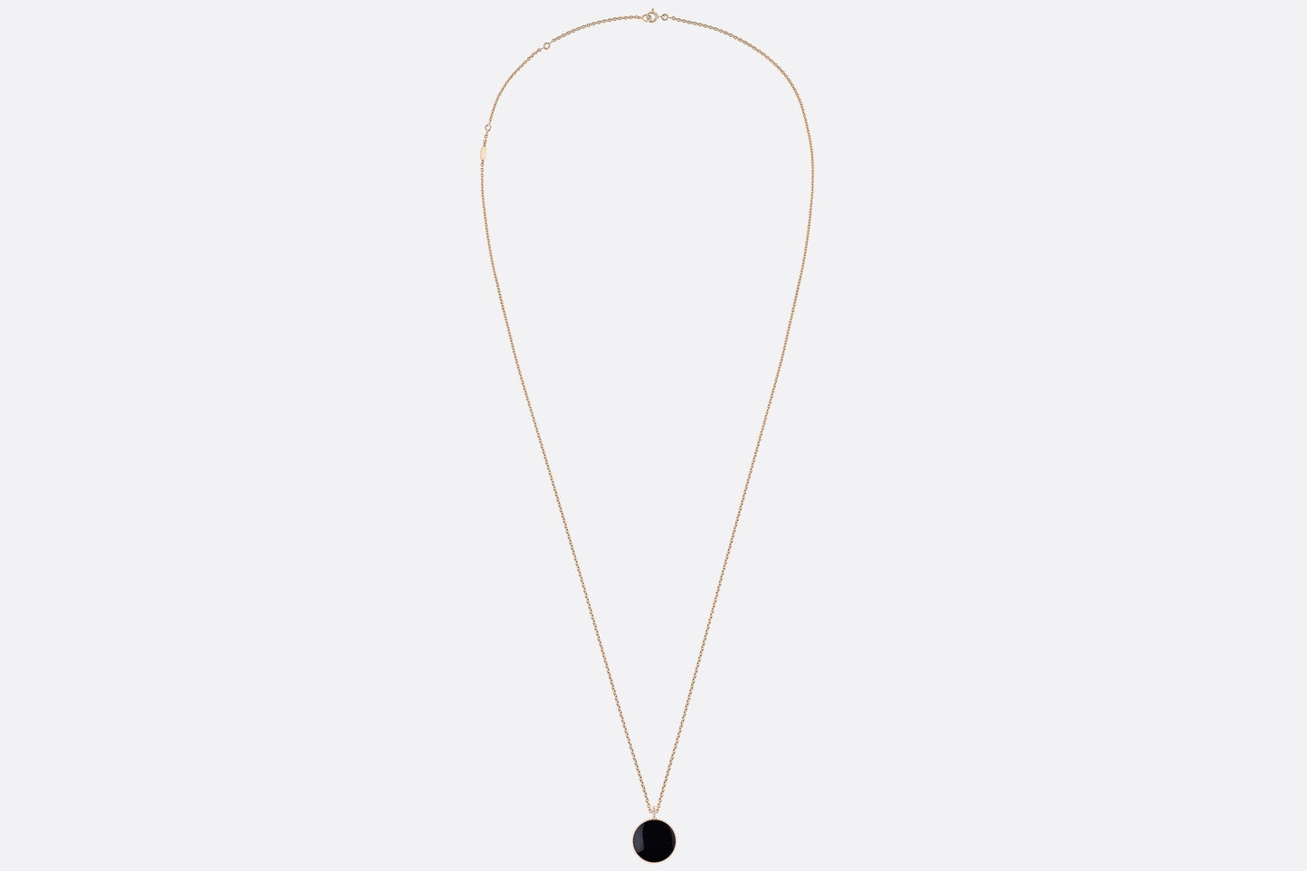 Medium Rose Des Vents Medallion • Rose Gold, Diamond and Onyx