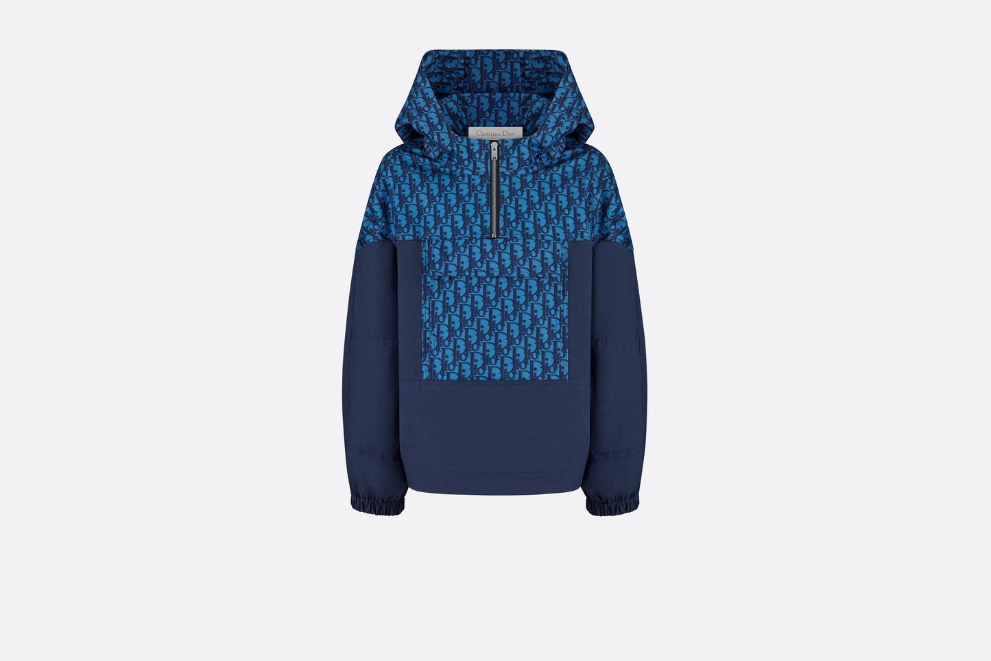 Hooded Anorak • Blue Dior Oblique Water-Repellent Canvas