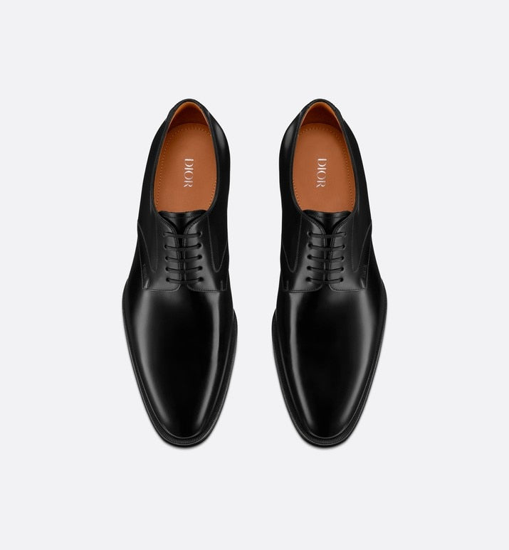 Dior Timeless Derby Shoe • Black Polished Calfskin