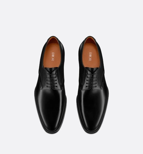 Dior Timeless Derby Shoe • Black Polished Calfskin