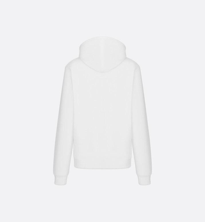 Oversized Christian Dior Atelier Hooded Sweatshirt • Black Cotton Fleece