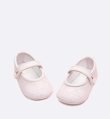Slipper • Pale Pink Cannage Lambskin