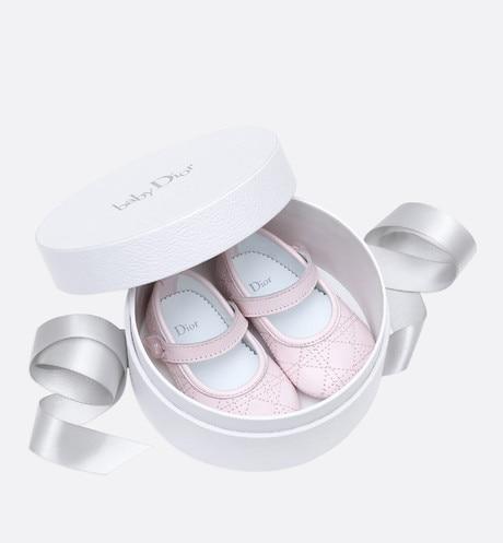 Slipper • Pale Pink Cannage Lambskin