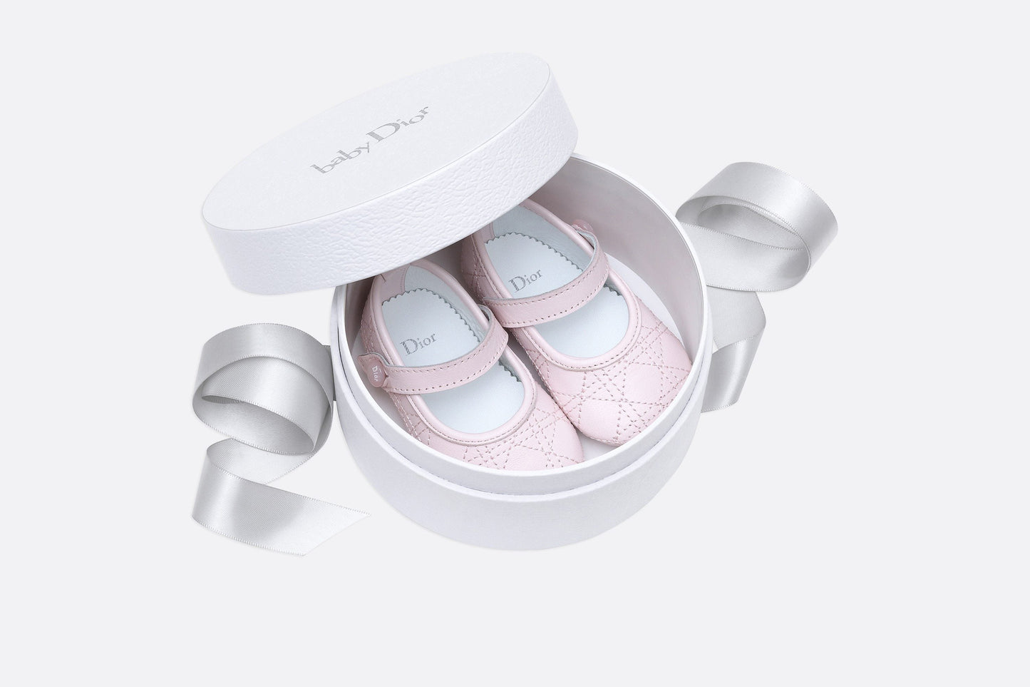 Slipper • Pale Pink Cannage Lambskin