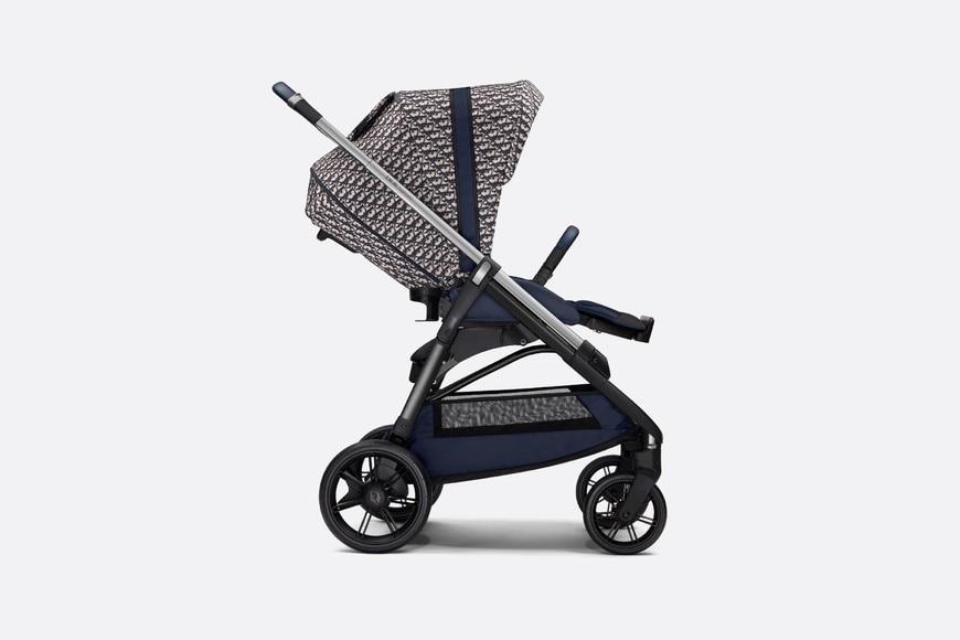Stroller • Blue and Beige Water-Repellent Canvas with Dior Oblique Print