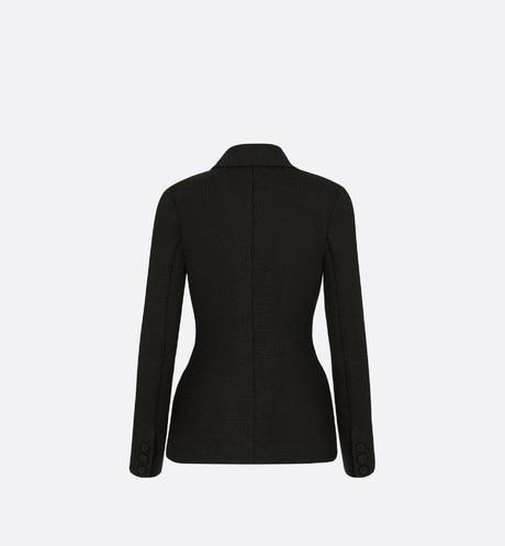 Knited Bar Jacket • Black Wool