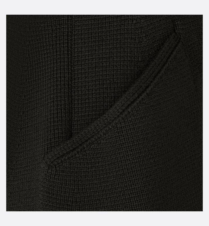 Knited Bar Jacket • Black Wool