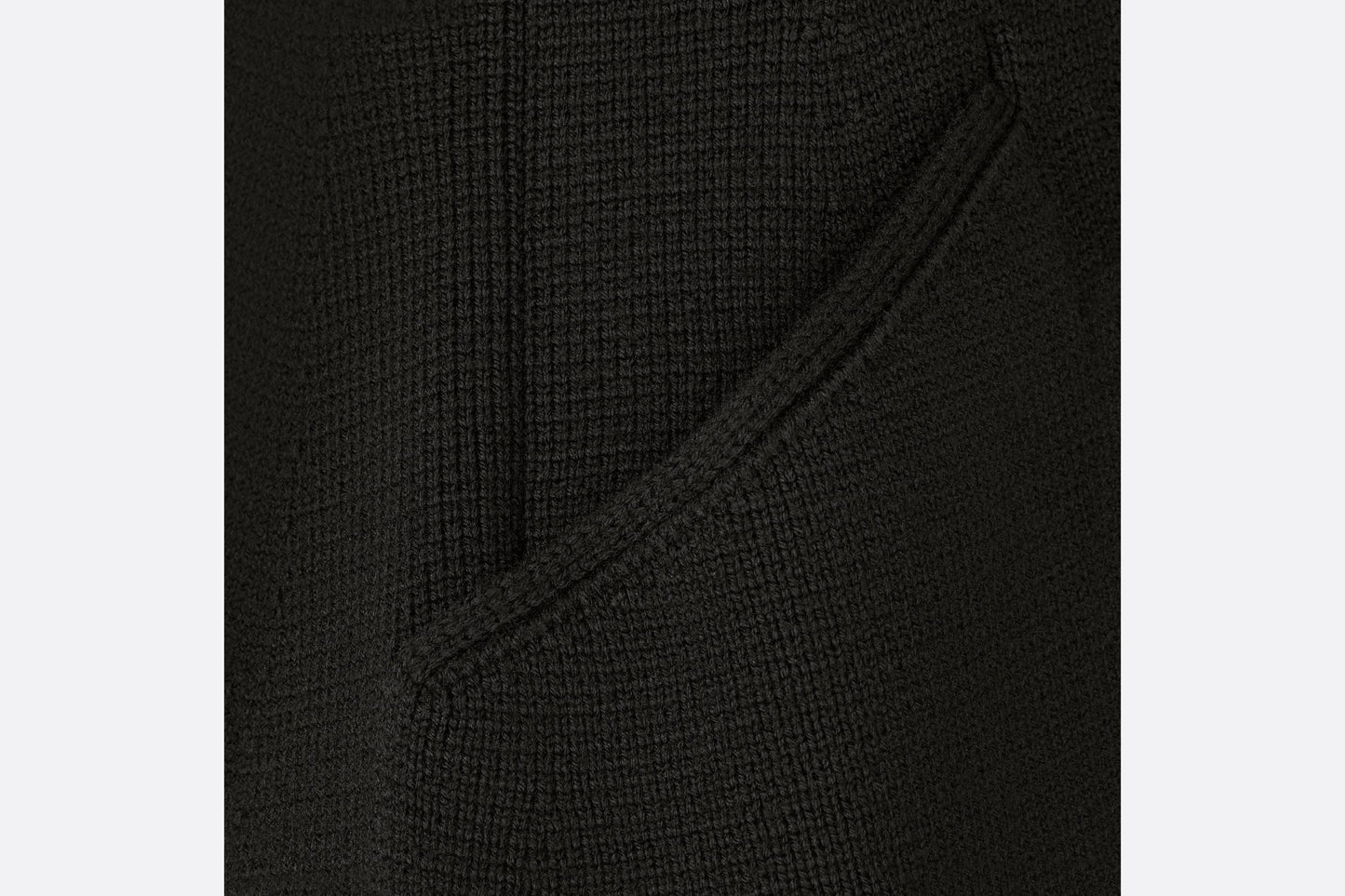Knited Bar Jacket • Black Wool