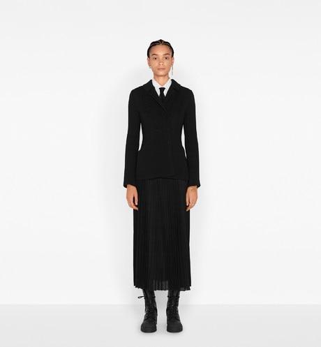 Knited Bar Jacket • Black Wool