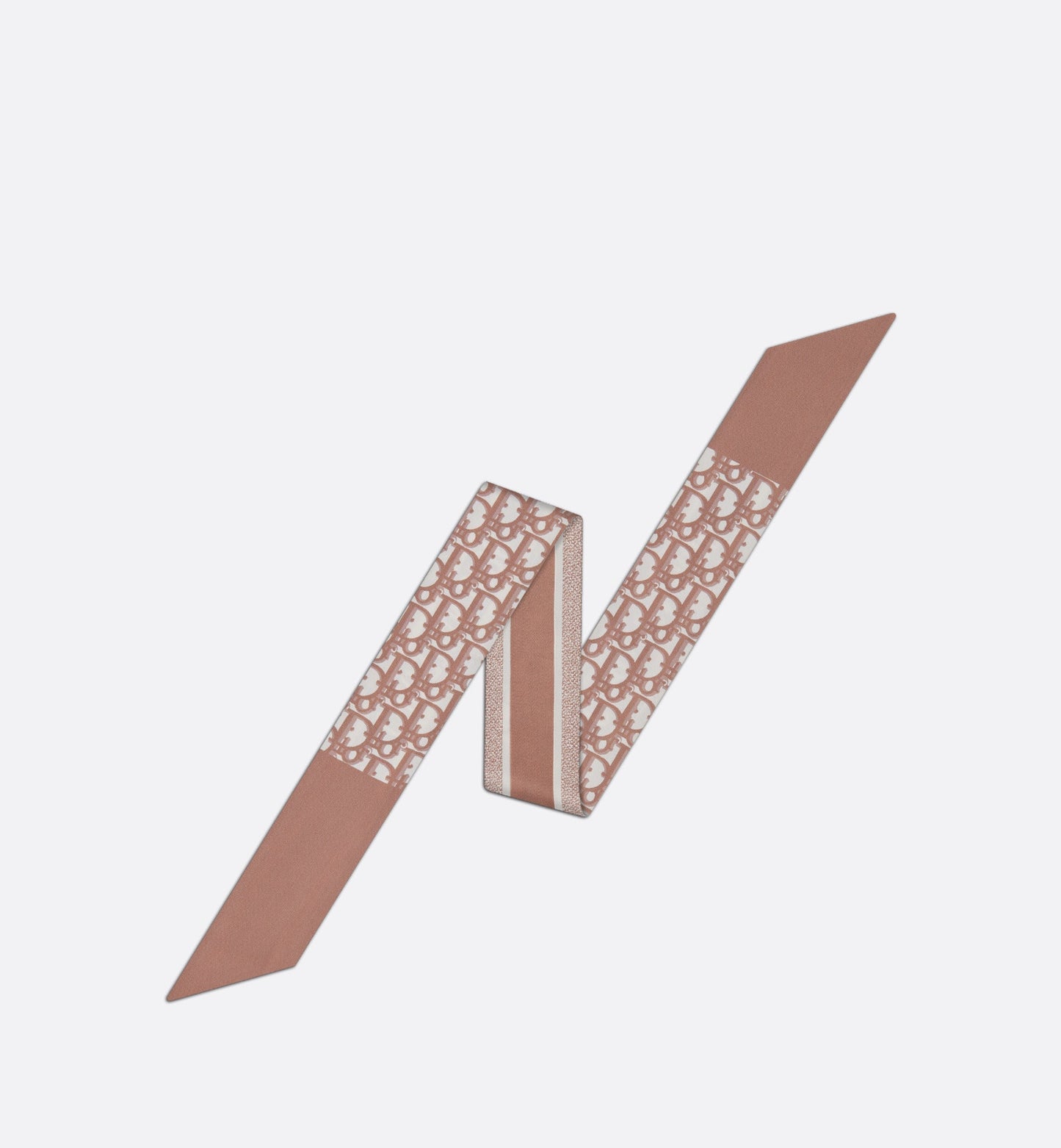 Dior Oblique Mitzah Scarf  • Rose Des Vents Silk Twill