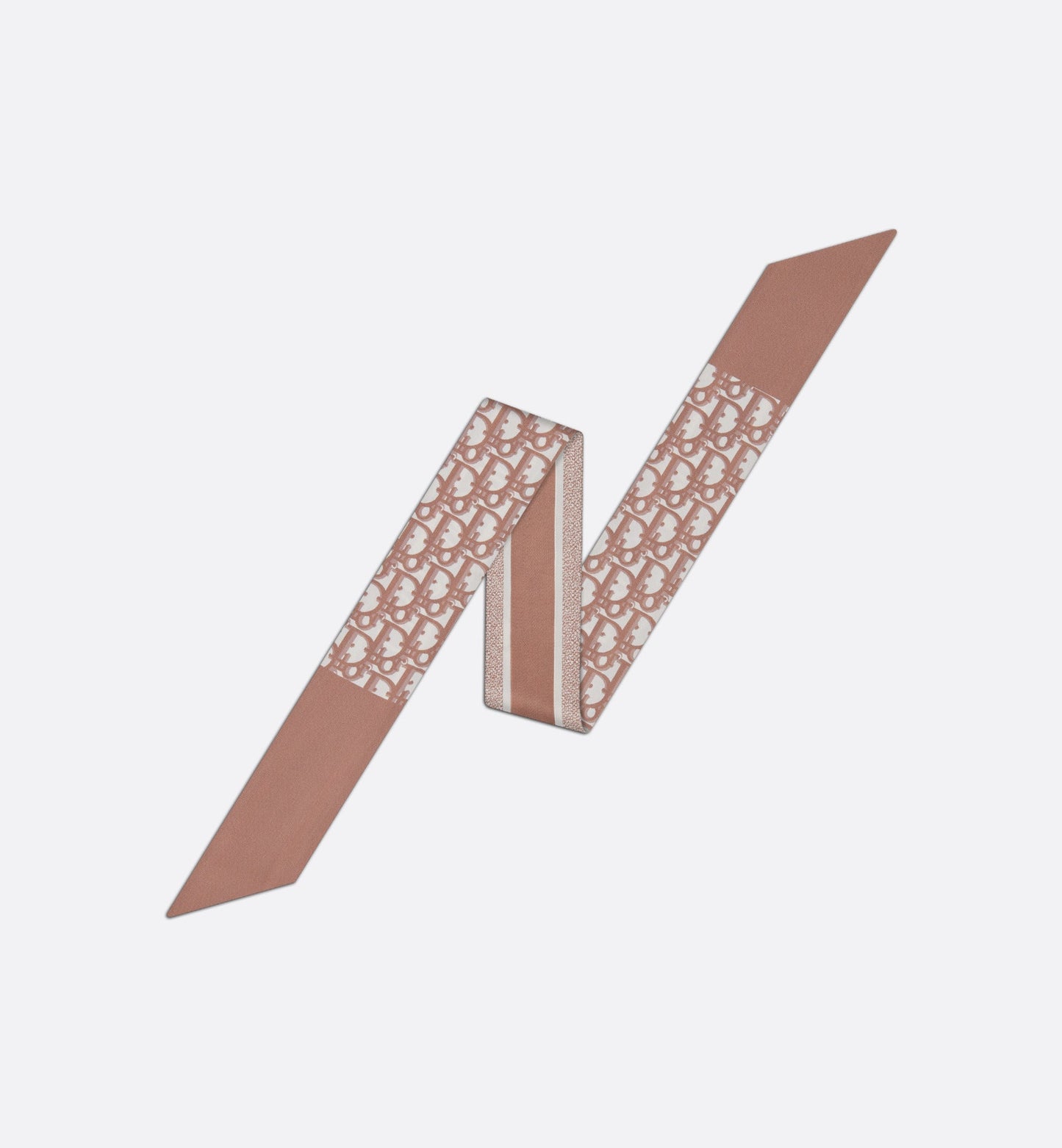 Dior Oblique Mitzah Scarf  • Rose Des Vents Silk Twill