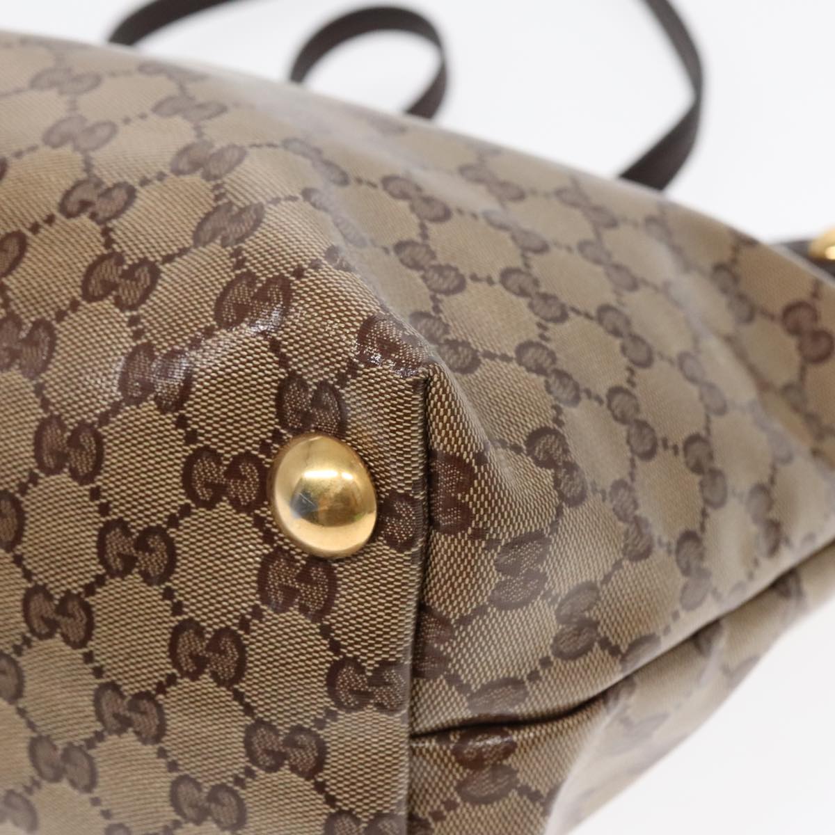 Gucci Babouska Beige Canvas Tote Bag ()