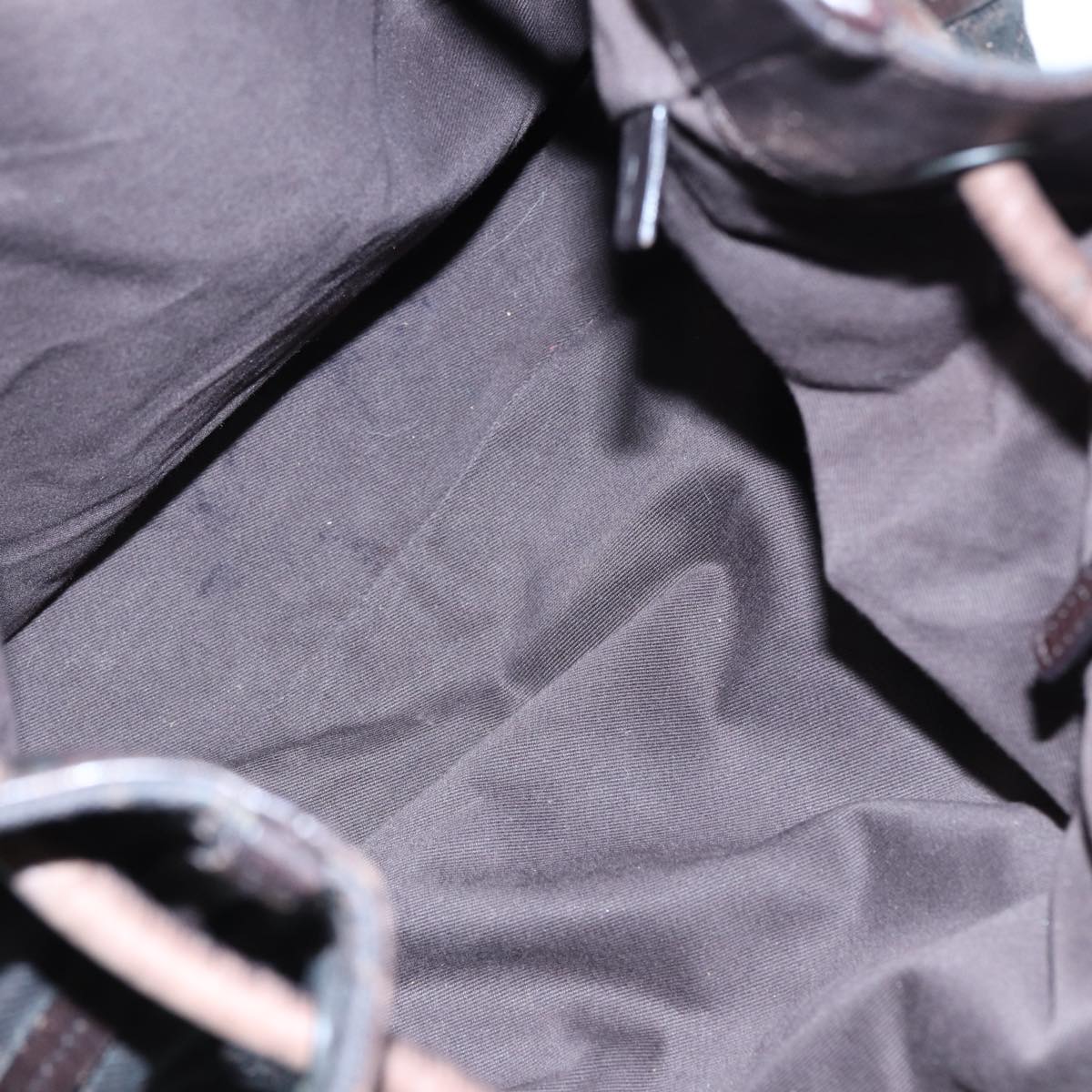 Gucci Gg Canvas Black Canvas Shoulder Bag ()