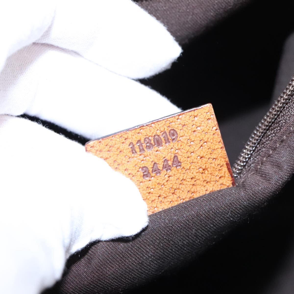 Gucci Beige Canvas Shoulder Bag ()