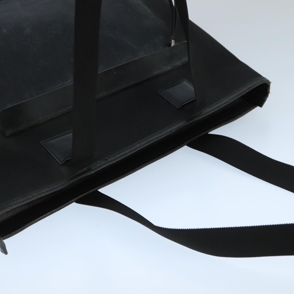 Gucci Black Canvas Tote Bag ()