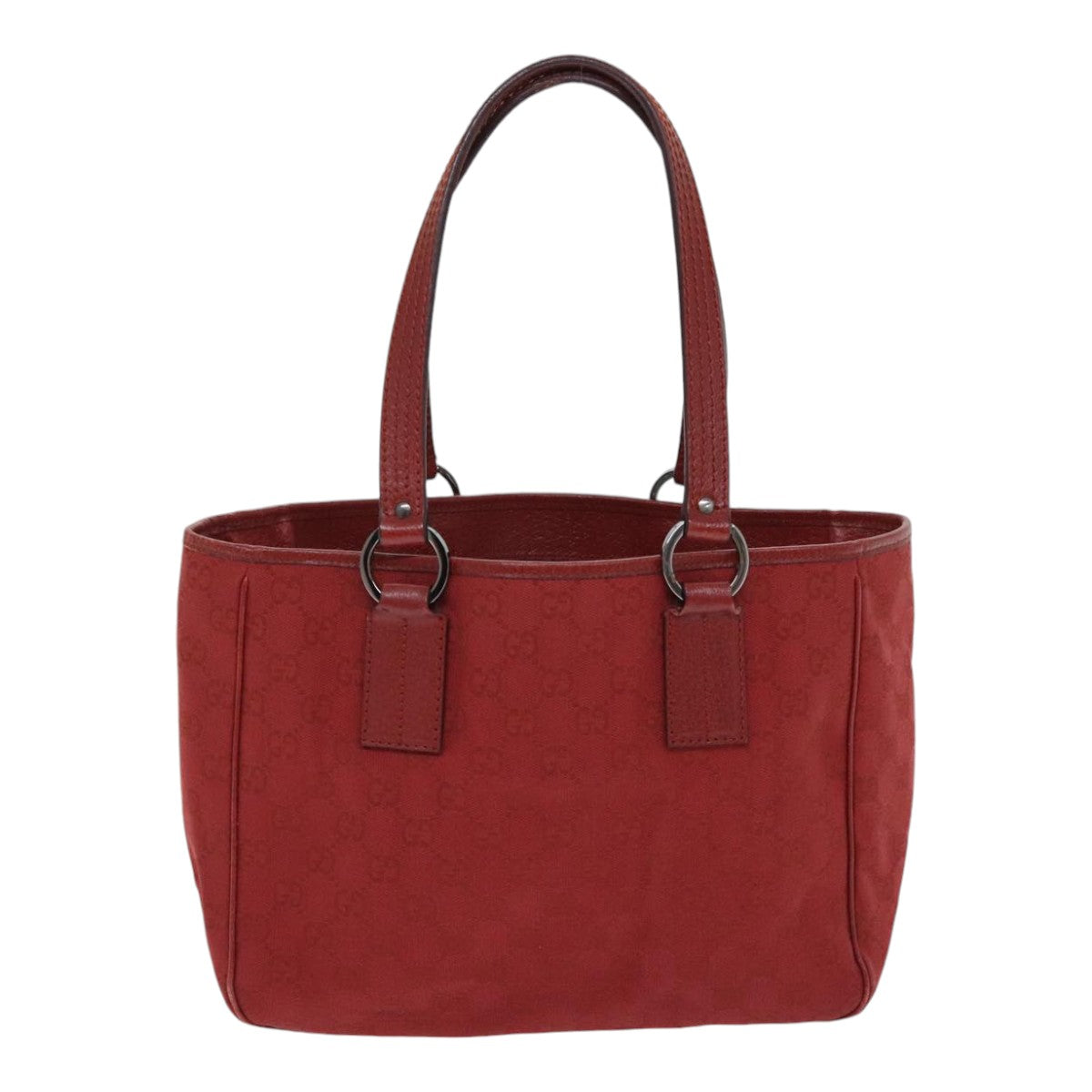 Gucci Mini C Red Canvas Tote Bag ()