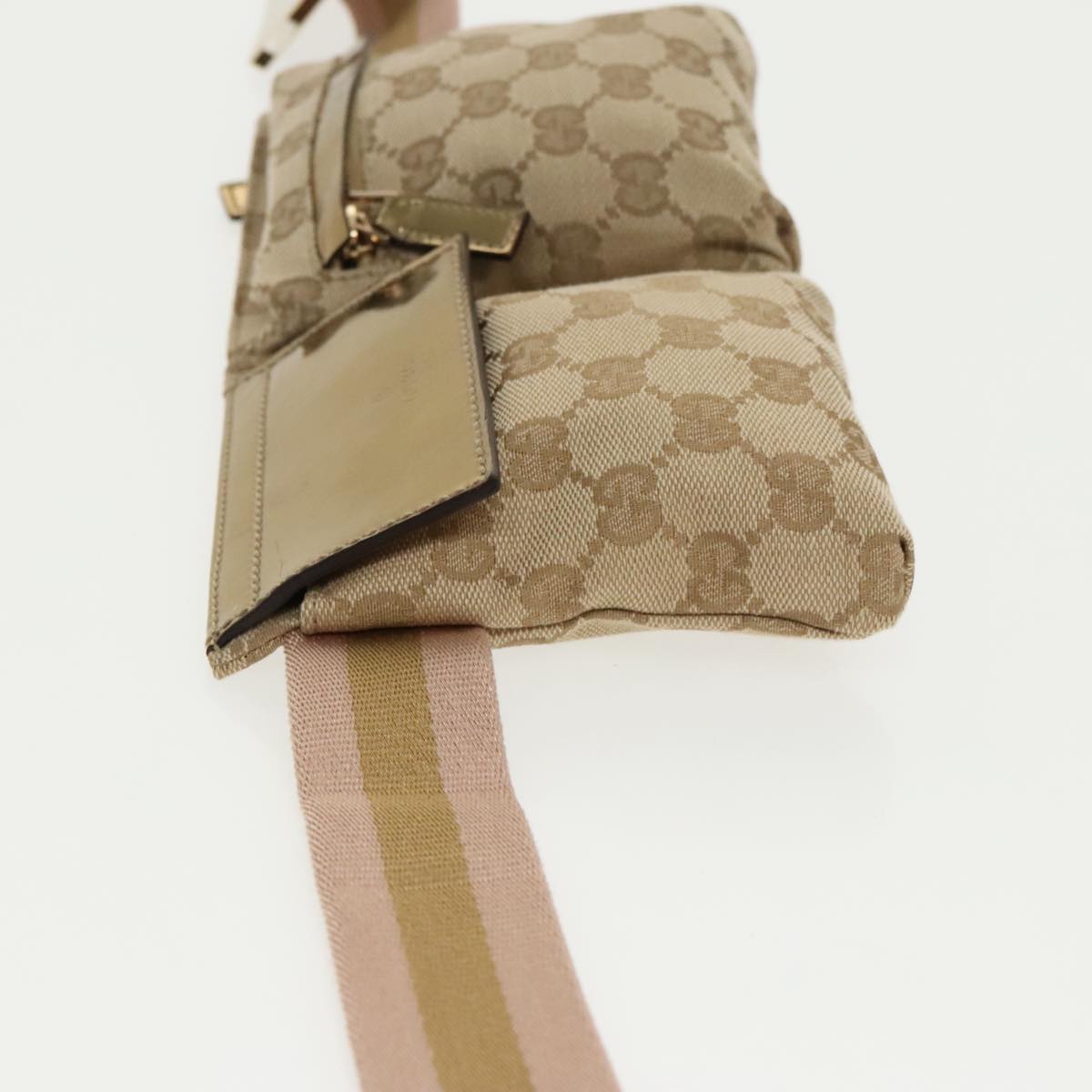 Gucci Beige Canvas Shoulder Bag ()