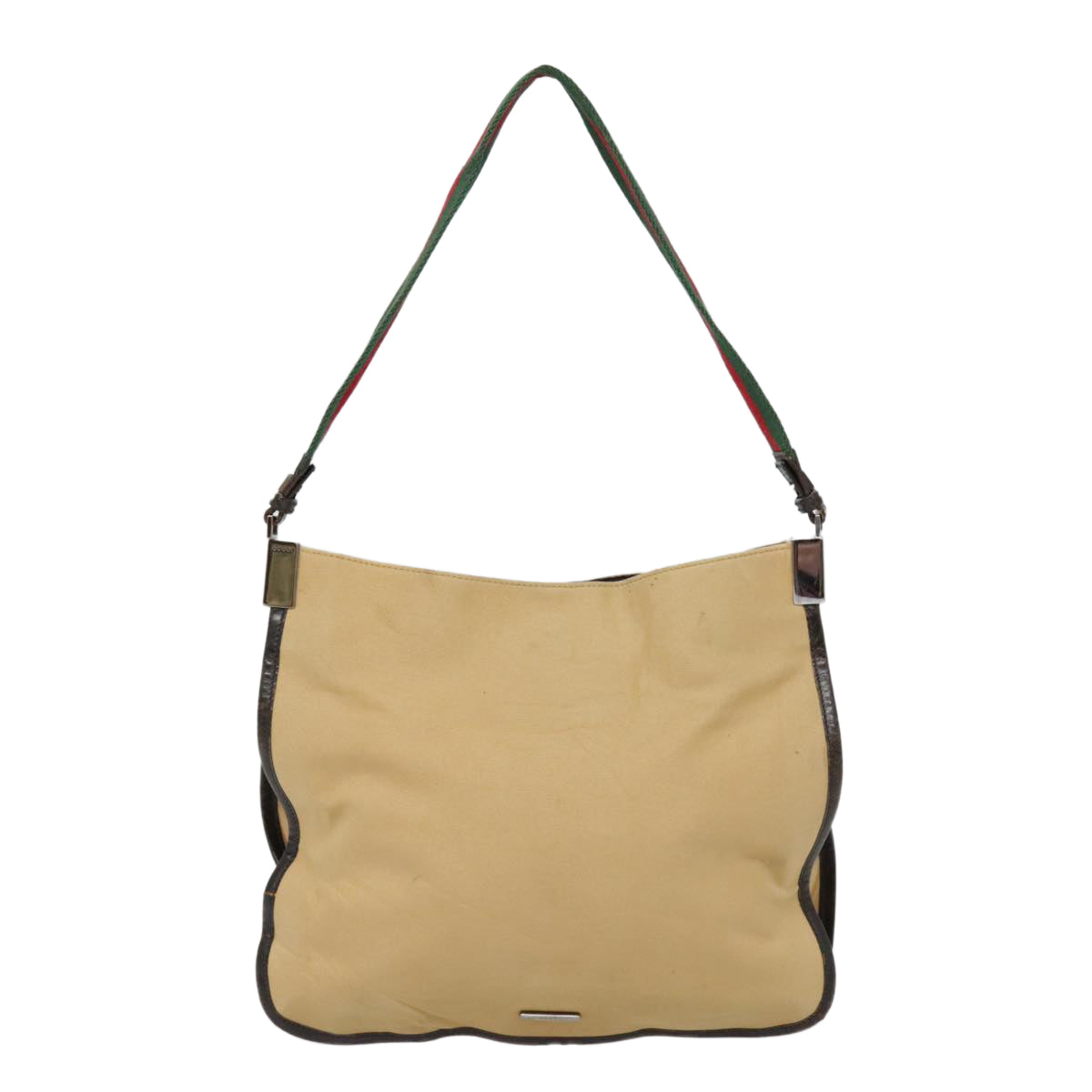 Gucci Beige Canvas Shoulder Bag ()