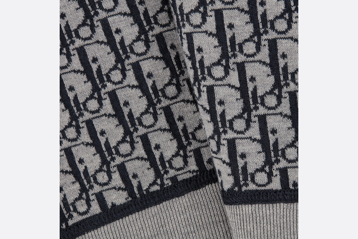 Hooded Sweatshirt • Navy Blue Cotton Knit and Cashmere