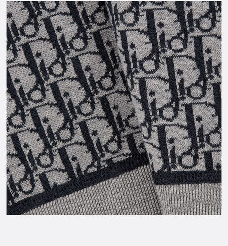 Hooded Sweatshirt • Navy Blue Cotton Knit and Cashmere