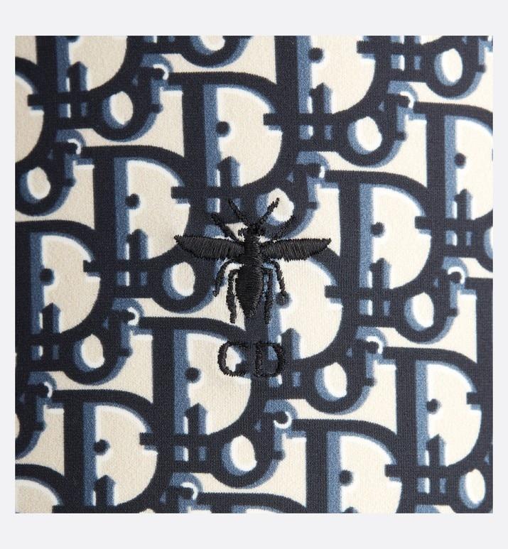 One-Piece Swimsuit • Blue Dior Oblique Technical Fabric