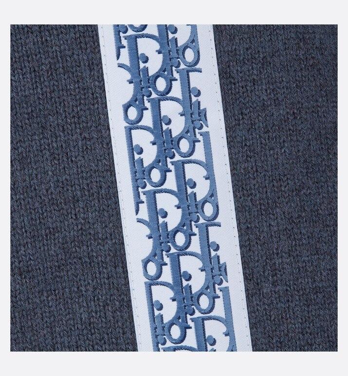 Track Pants • Navy Blue Wool, Silk and Cashmere Tricot Knit