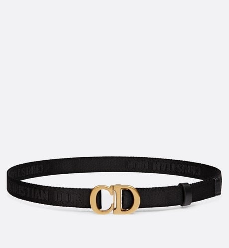 Saddle Belt • Black Jacquard, 20 MM