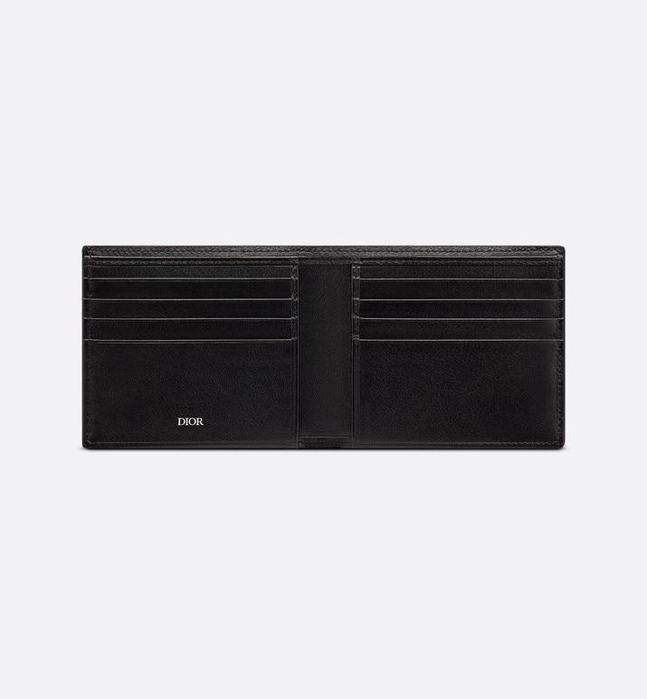 Wallet • Black Dior Oblique Jacquard
