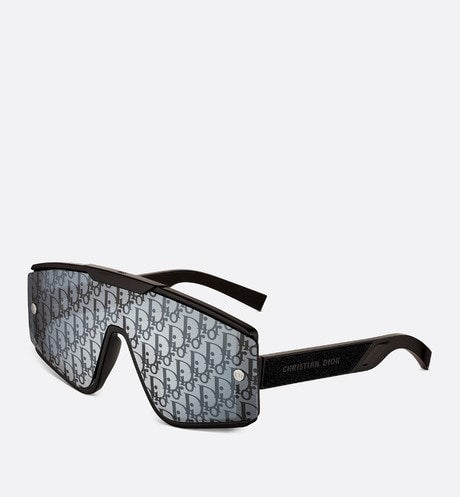 Diorxtrem MU • Black Mask Sunglasses with Interchangeable Lenses