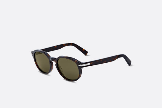 DiorBlackSuit R2I • Brown Tortoiseshell-Effect Pantos Sunglasses