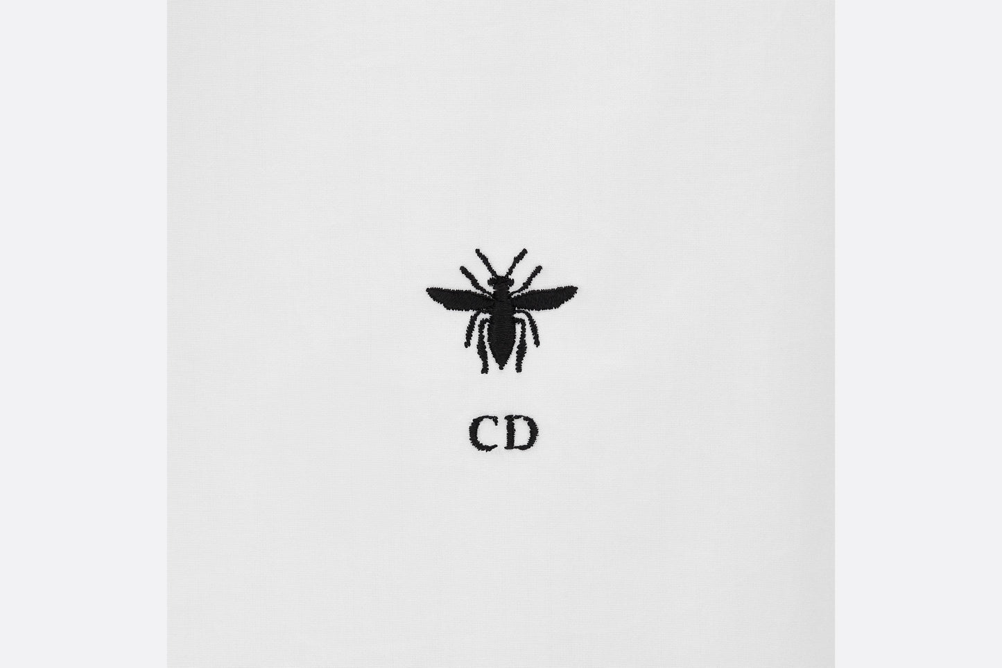 Short Buttoned Blouse • White Cotton Poplin