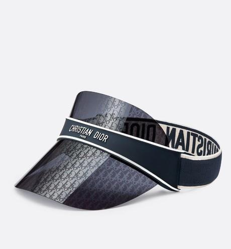 DiorClub V1U • Blue Dior Oblique Visor