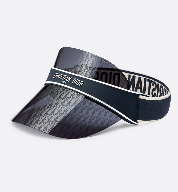 DiorClub V1U • Blue Dior Oblique Visor