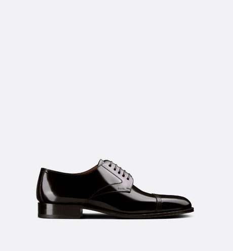 Dior Timeless Derby Shoe • Black Polished Calfskin