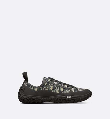 Diorizon Derby Shoe • Beige and Black Dior Oblique Jacquard and Black Rubber