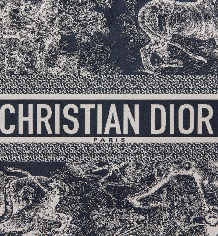 DiorTravel Zipped Pouch • Blue Toile de Jouy Reverse Technical Fabric