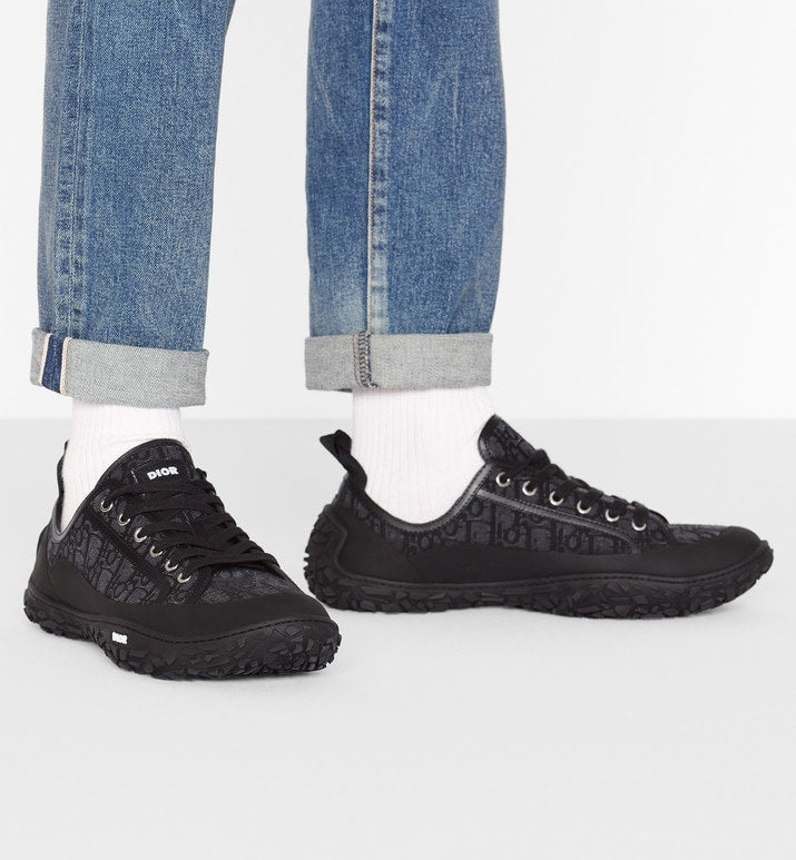 Diorizon Derby Shoe • Black Dior Oblique Jacquard and Rubber