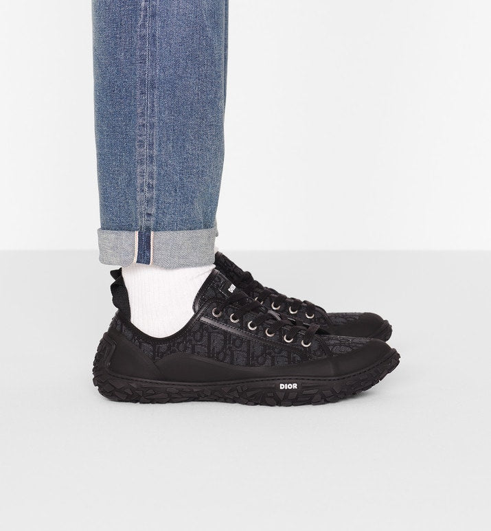 Diorizon Derby Shoe • Black Dior Oblique Jacquard and Rubber