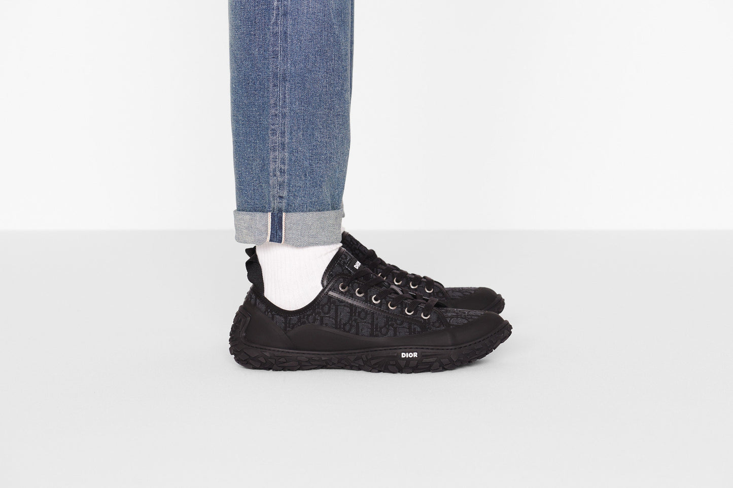 Diorizon Derby Shoe • Black Dior Oblique Jacquard and Rubber