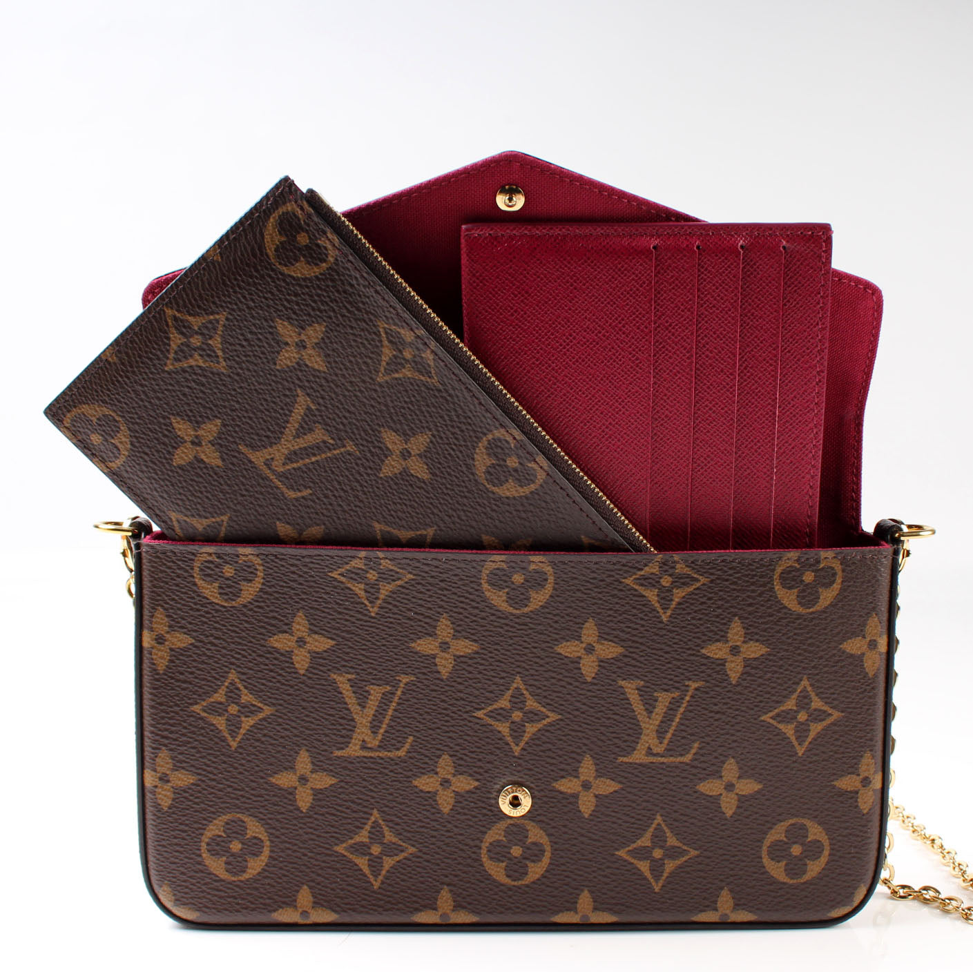 Pochette Felicie Monogram