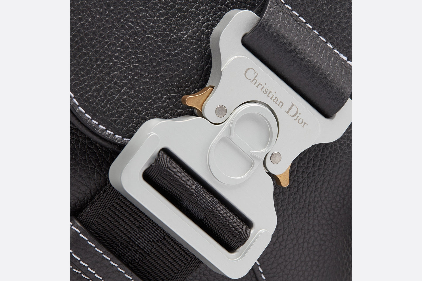 Saddle Bag • Black Grained Calfskin