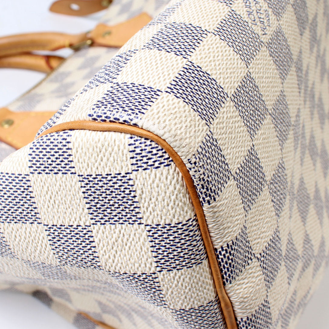 Speedy 30 Damier Azur