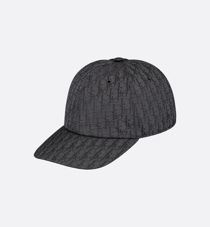 Kid's Cap • Black Dior Oblique Jacquard