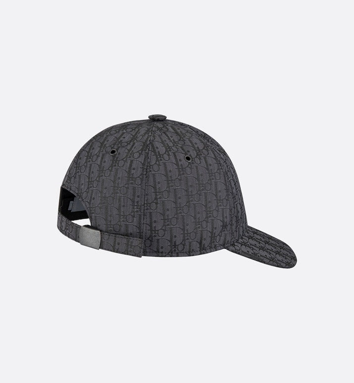 Kid's Cap • Black Dior Oblique Jacquard